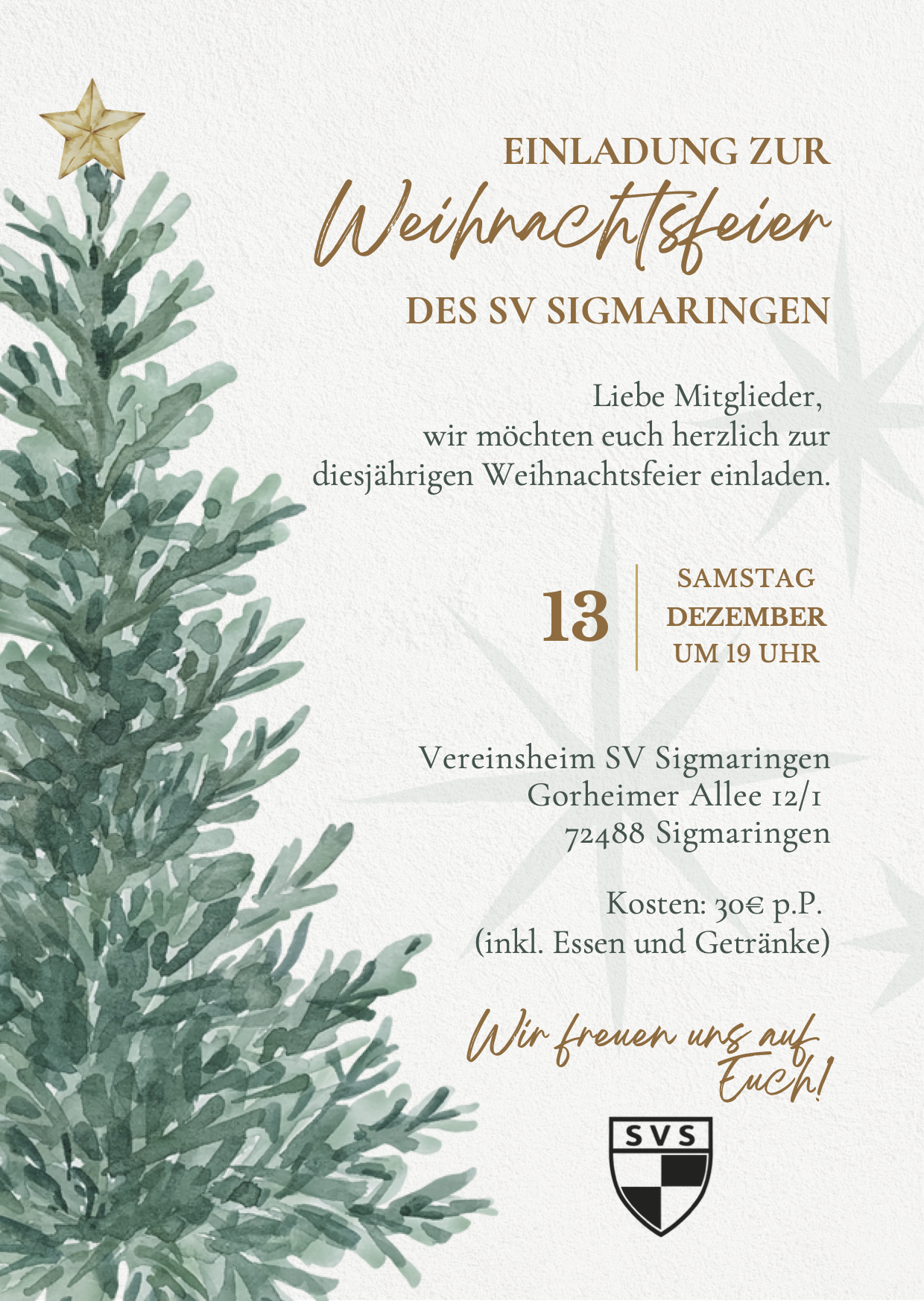 Weihnachtsfeier